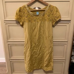 Womens mustard dress